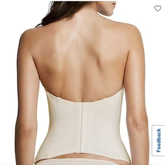 DOMINIQUE | Paige Underwire Bustier 8500 In Bone cream Sz 42D - Picture 2 of 7